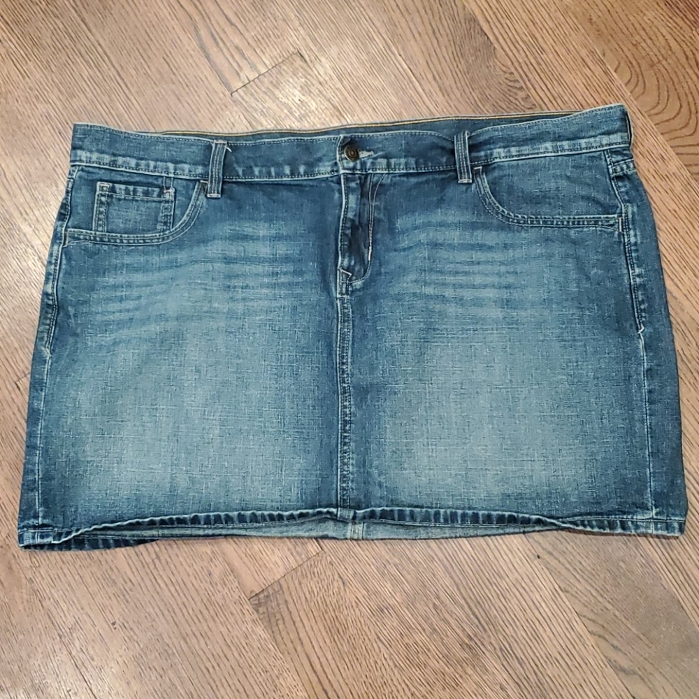 Short Jean Skirt